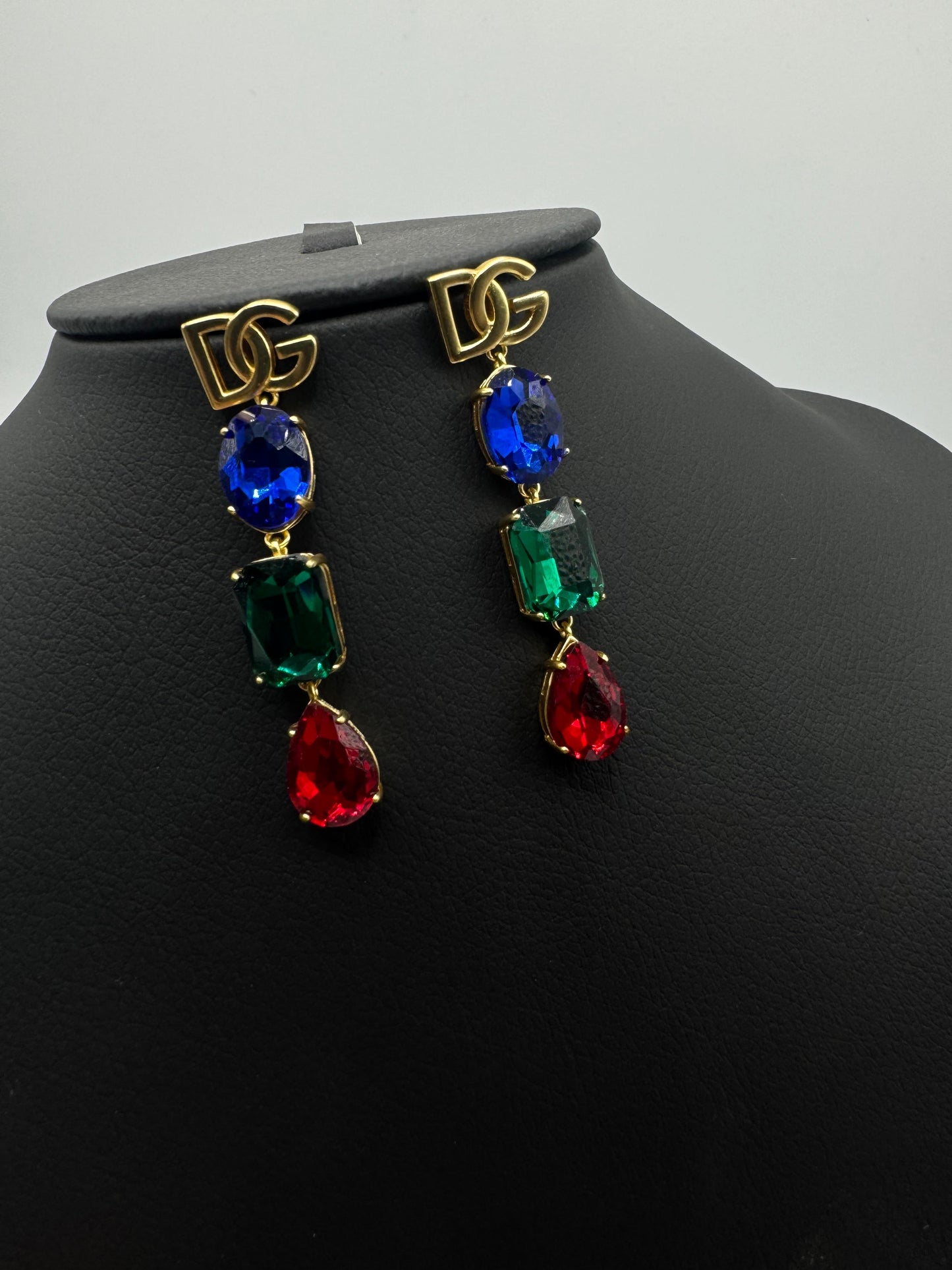 Multicolor Crystal Drop Earrings for Women | Elegant Statement Dangle Jewelry