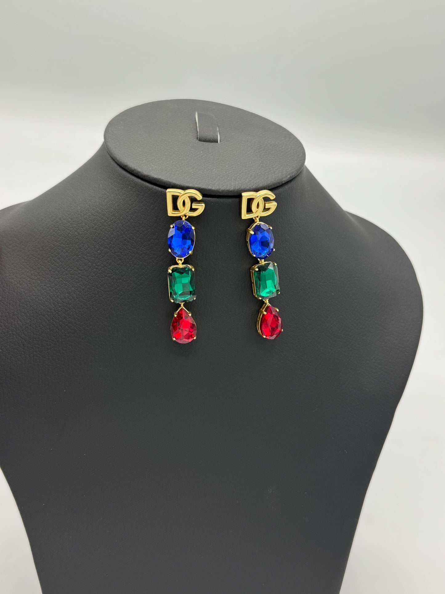 Multicolor Crystal Drop Earrings for Women | Elegant Statement Dangle Jewelry