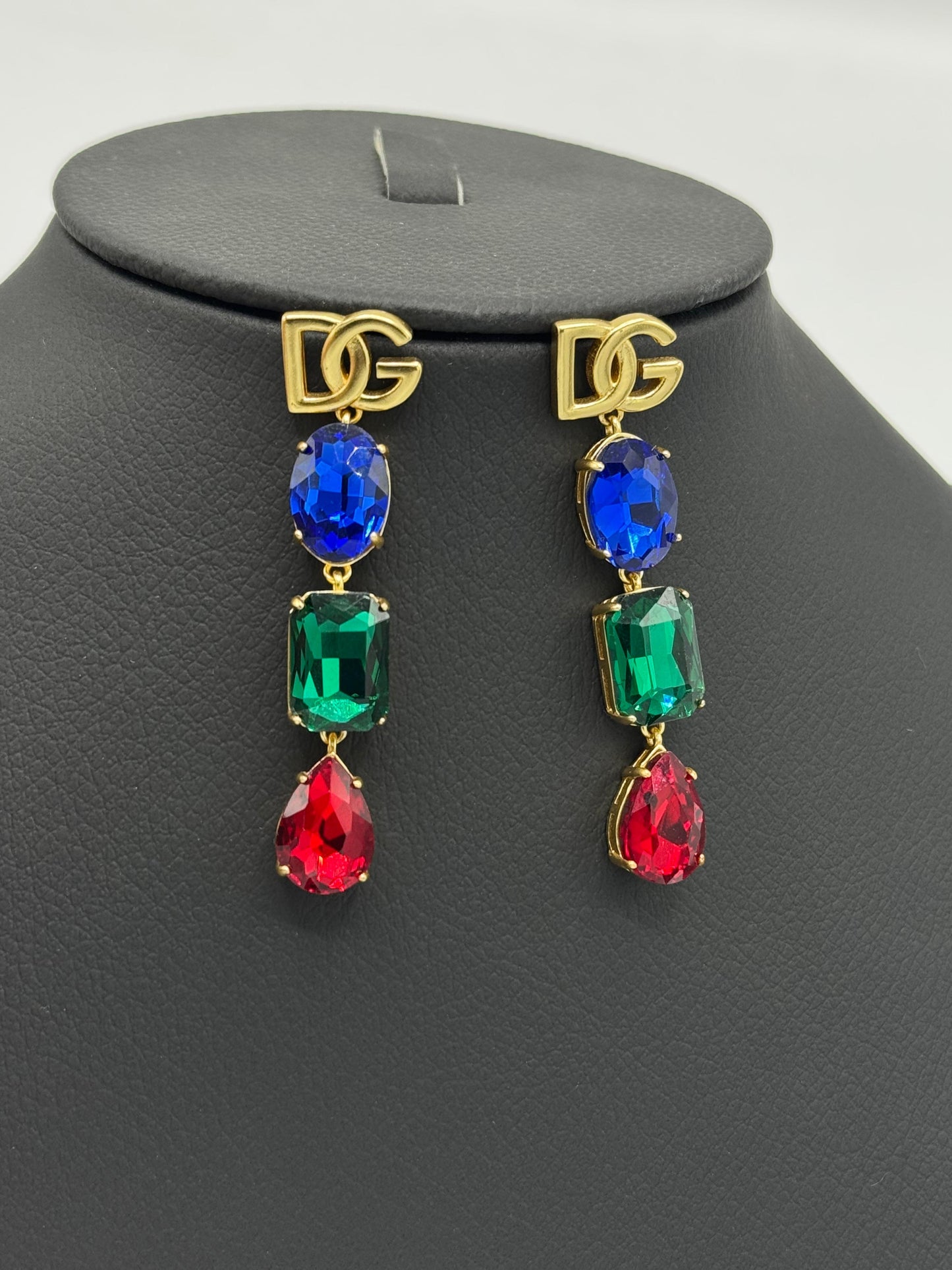 Multicolor Crystal Drop Earrings for Women | Elegant Statement Dangle Jewelry