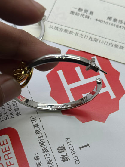 Two-Tone Minimal Charm Bangle Bracelet for Women | Modern Statement Jewelry