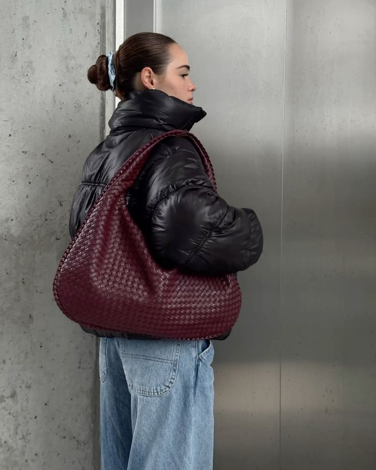 Woven Hobo Bag – Everyday Luxury Shoulder Bag