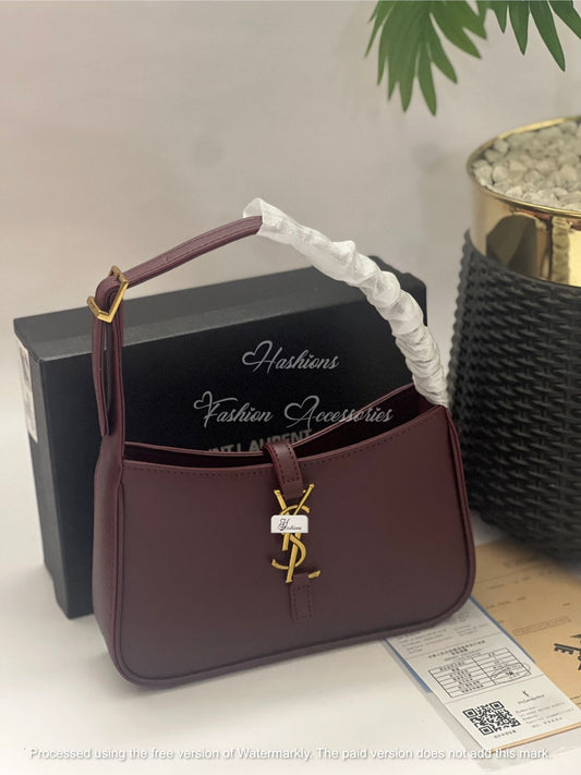 Women Glossy Knot Handle Bag – Trendy Evening Shoulder Handbag