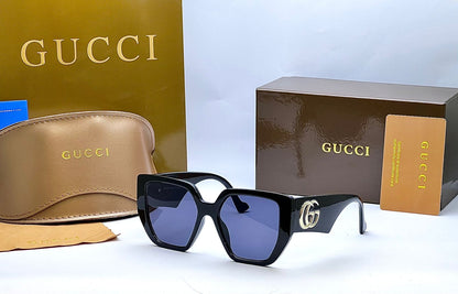 Luxury Oversized Geometric Sunglasses