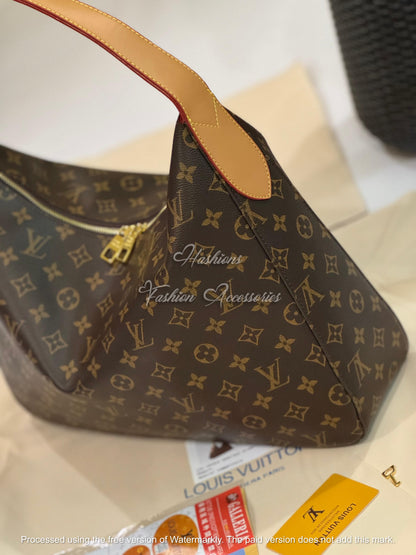 Monogram Canvas Large Hobo Shoulder Bag