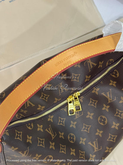 Monogram Canvas Large Hobo Shoulder Bag