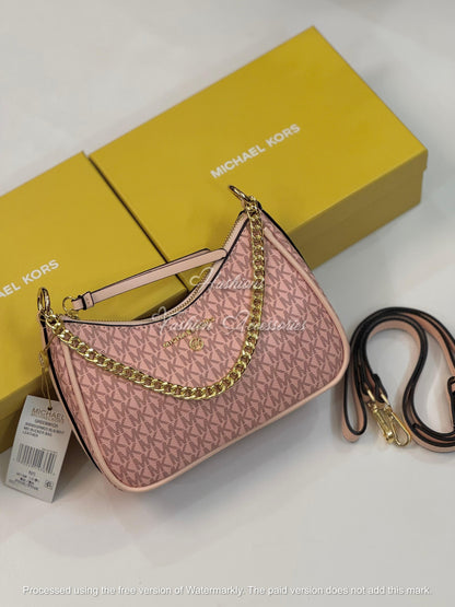 Monogram Chain Shoulder Bag