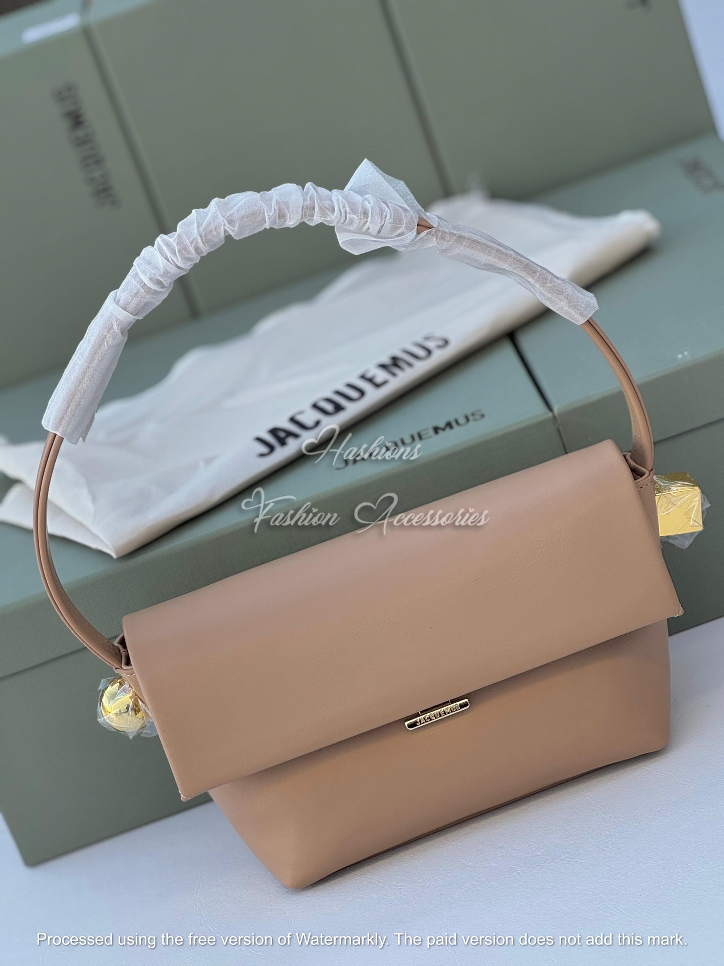 Geometric Arch Shoulder Bag