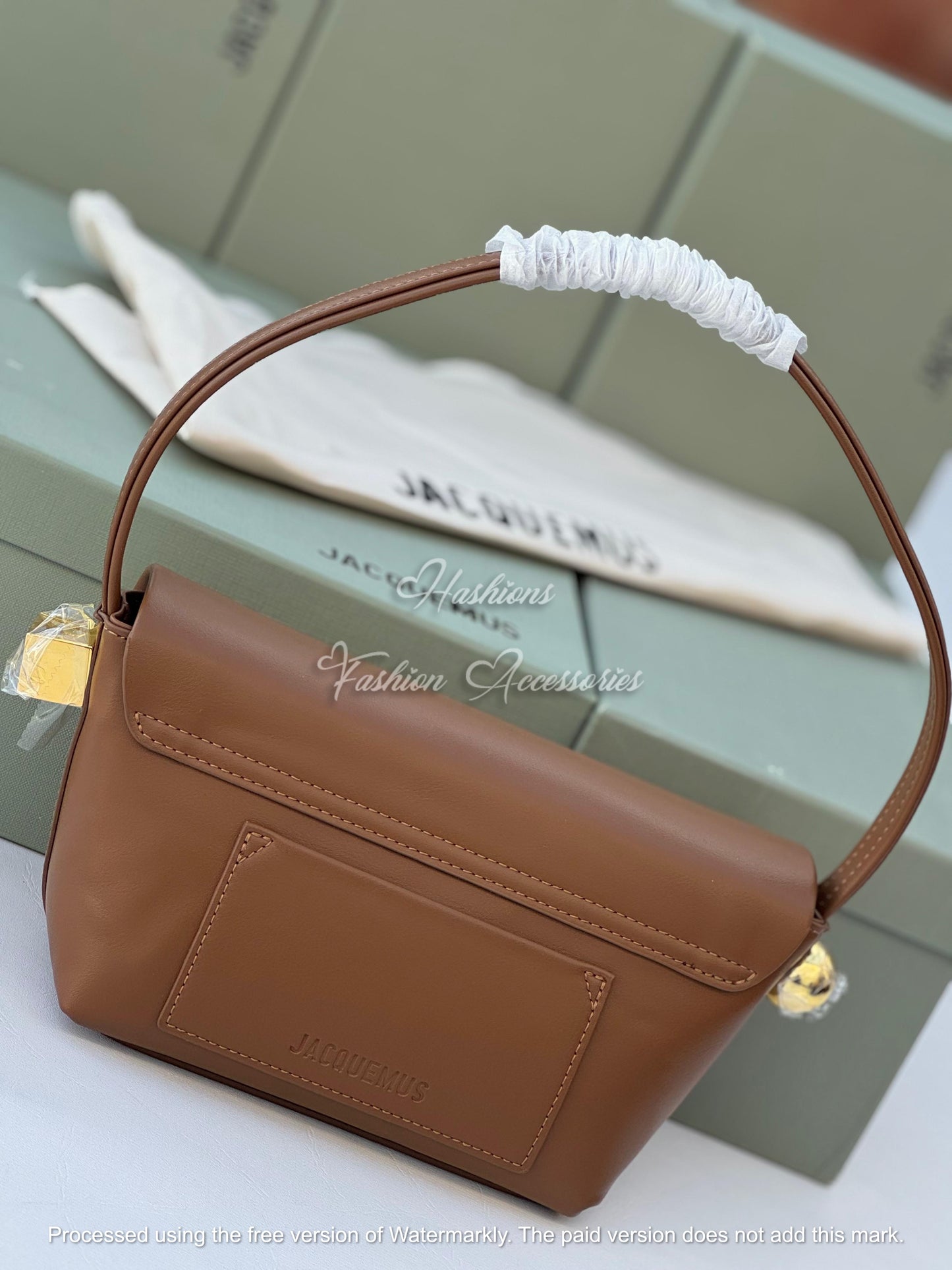 Geometric Arch Shoulder Bag