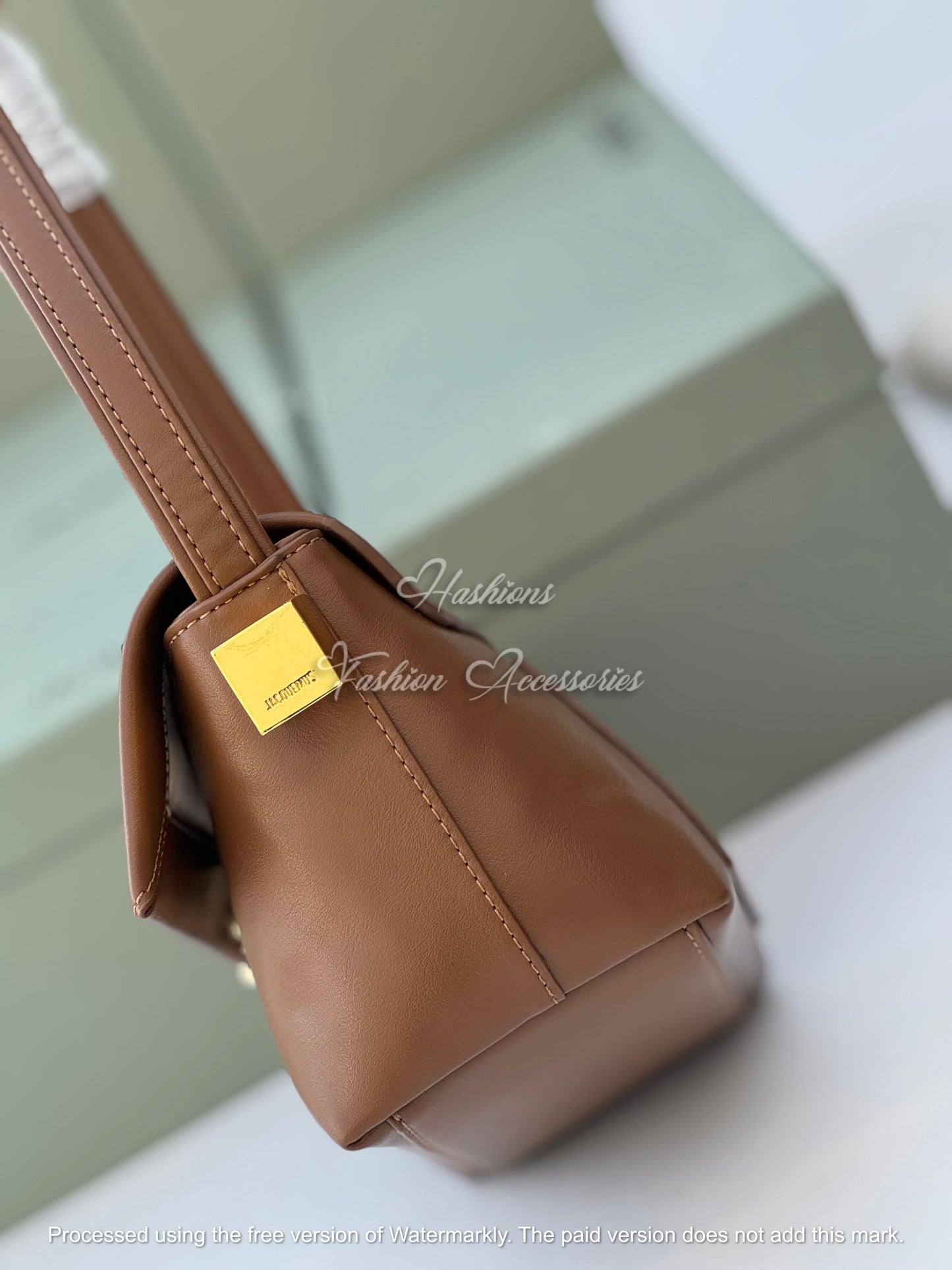 Geometric Arch Shoulder Bag