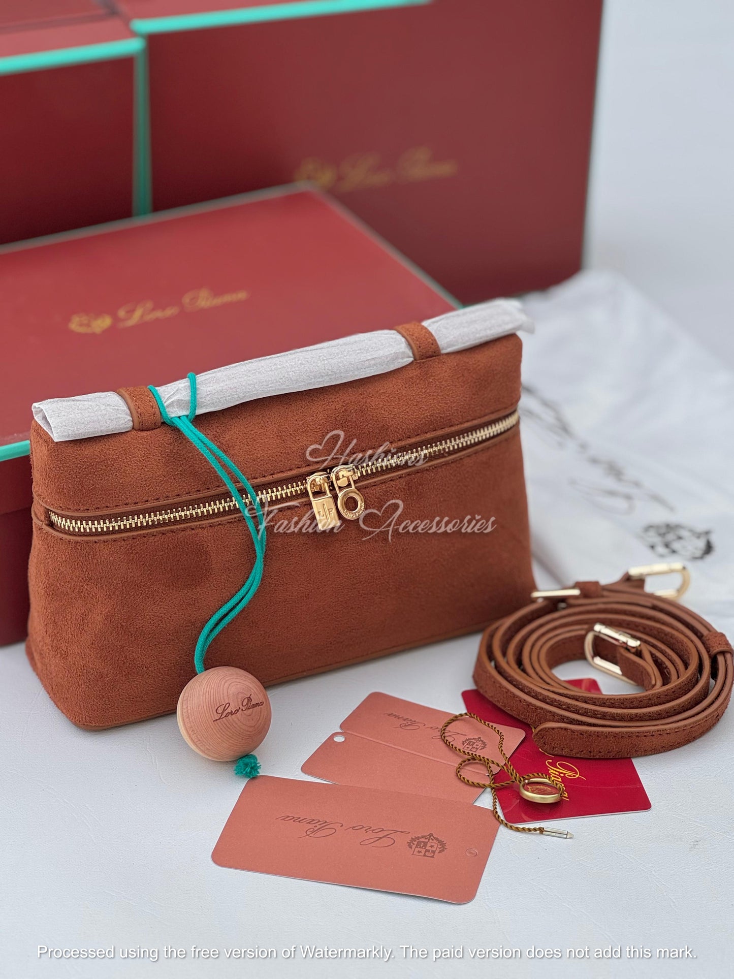 Minimalist Suede Crossbody Vanity Bag
