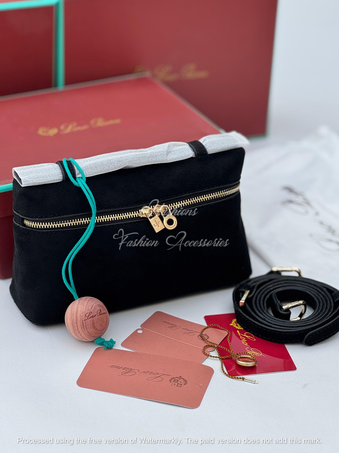 Minimalist Suede Crossbody Vanity Bag