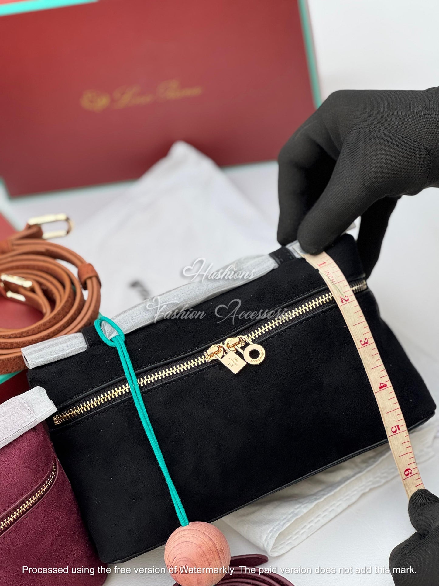 Minimalist Suede Crossbody Vanity Bag