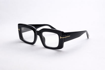 Retro Square Thick Frame Sunglasses
