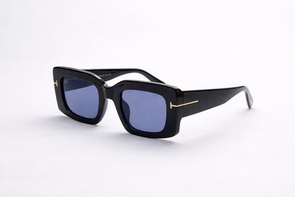 Retro Square Thick Frame Sunglasses