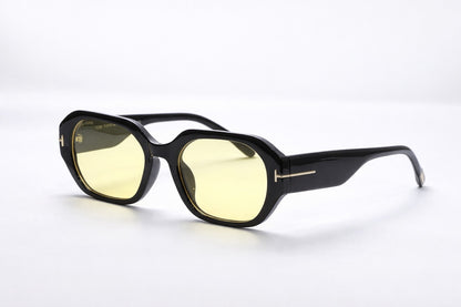 Geometric Beveled Sunglasses