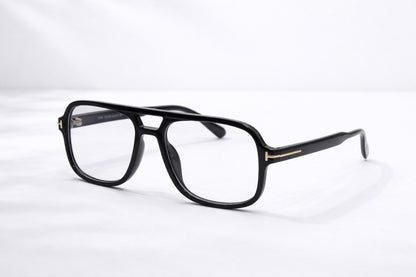 Oversized Square Aviator Sunglasses