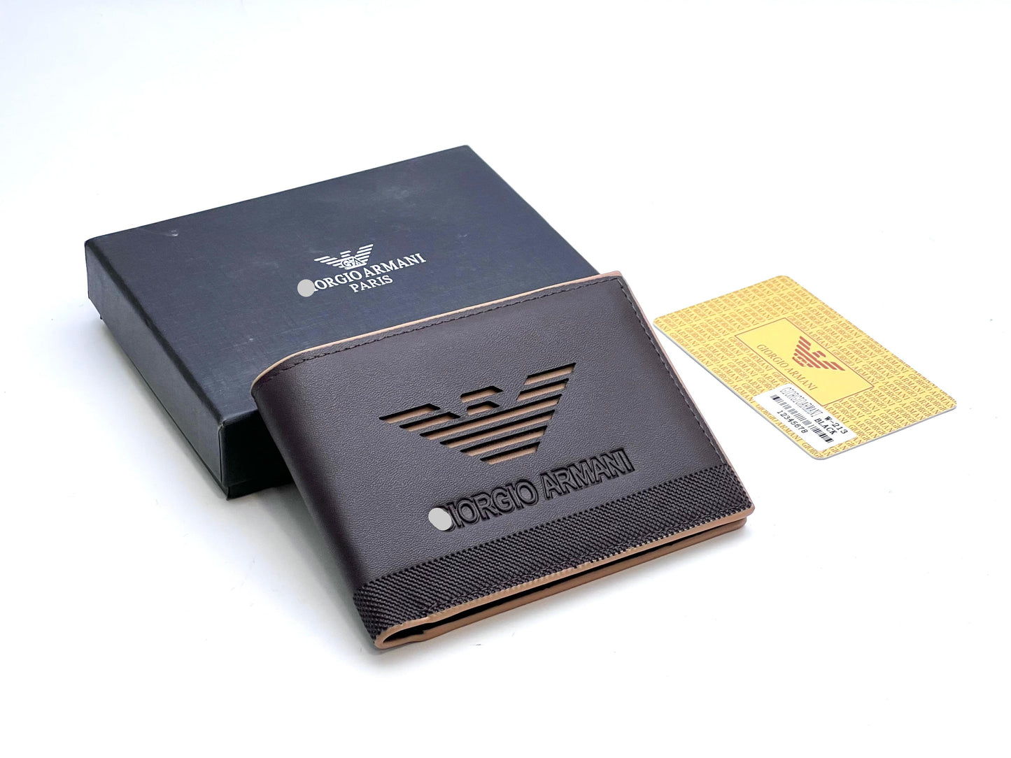 G-Armani Leather Wallet