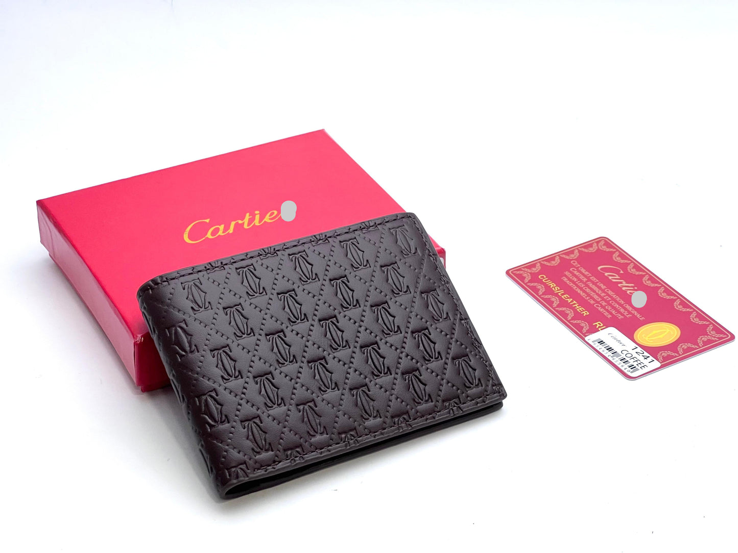 Men’s Embossed Leather Wallet