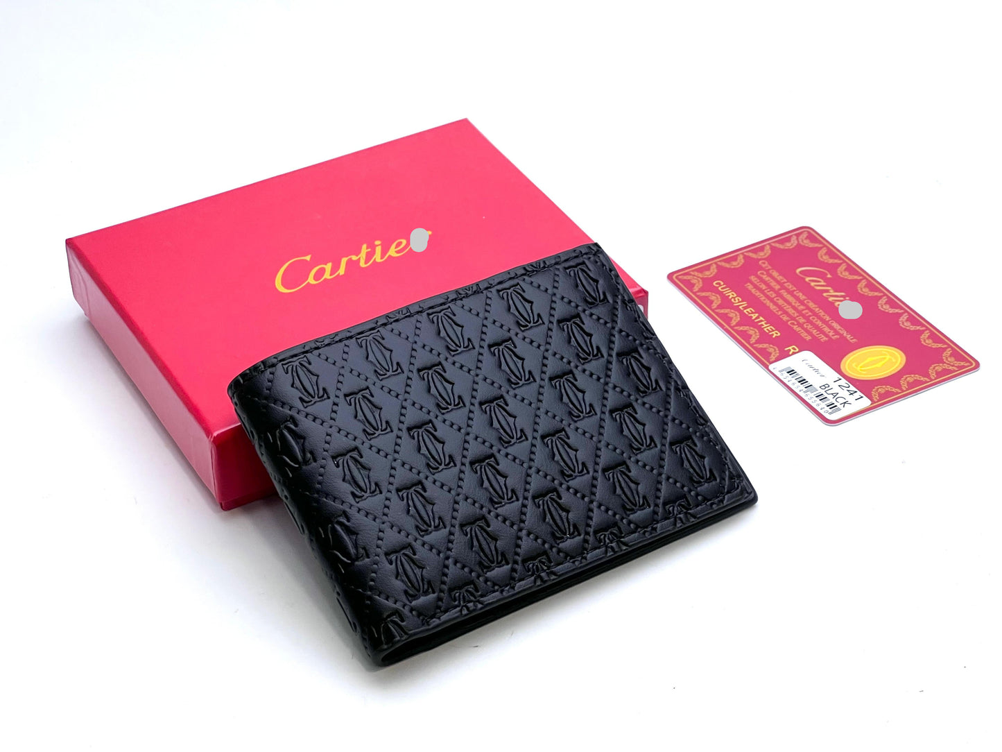 Men’s Embossed Leather Wallet