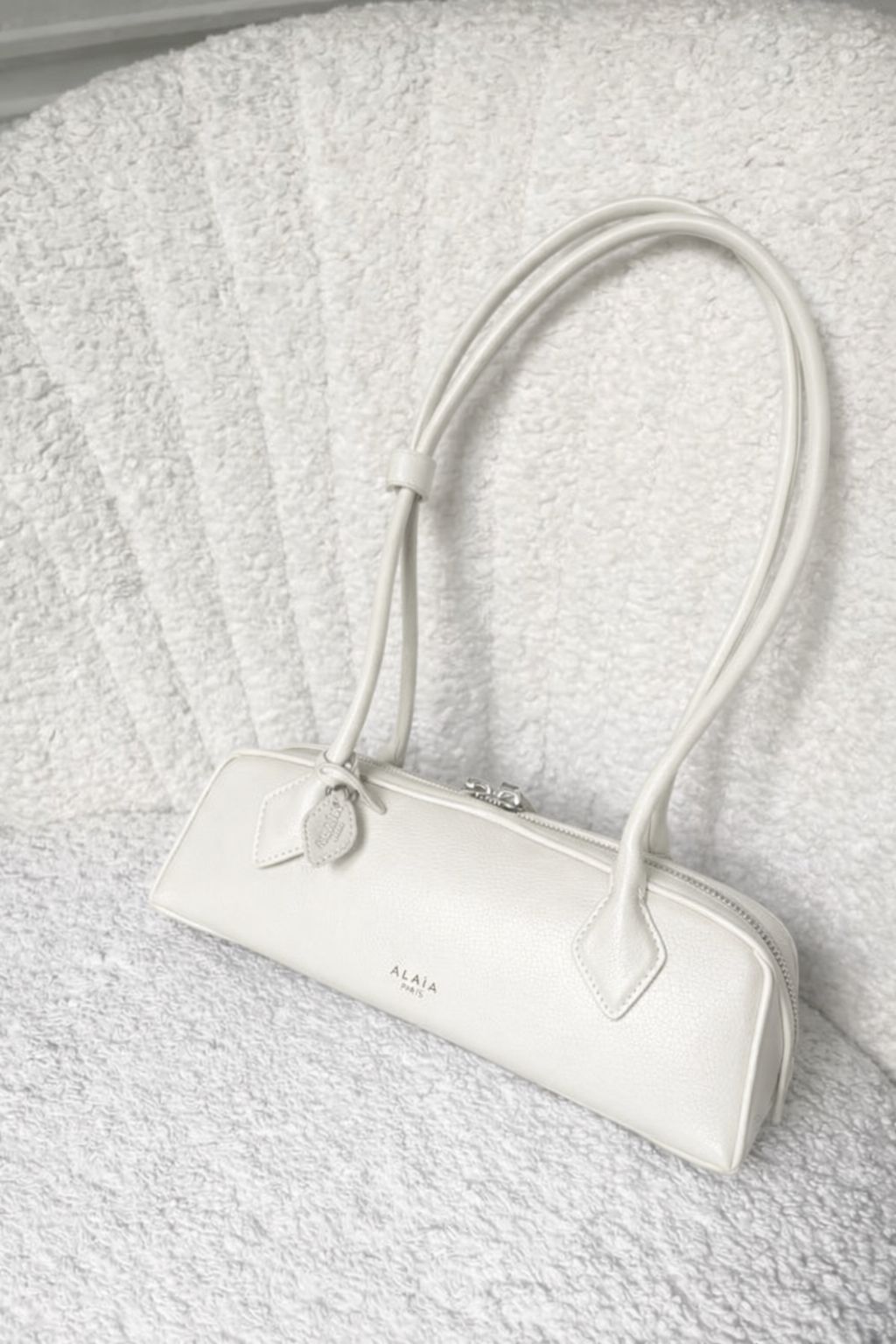 Leather Cylindrical Shoulder Bag