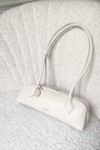 Leather Cylindrical Shoulder Bag