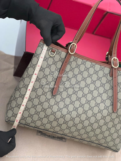 Large Monogram Canvas Tote