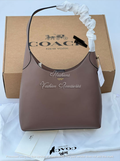 Minimalist Leather Hobo Bag