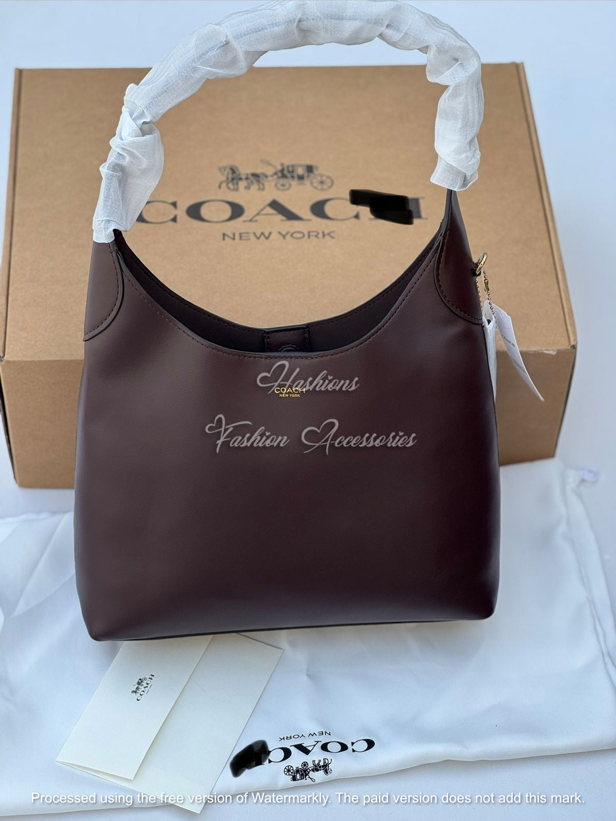 Minimalist Leather Hobo Bag