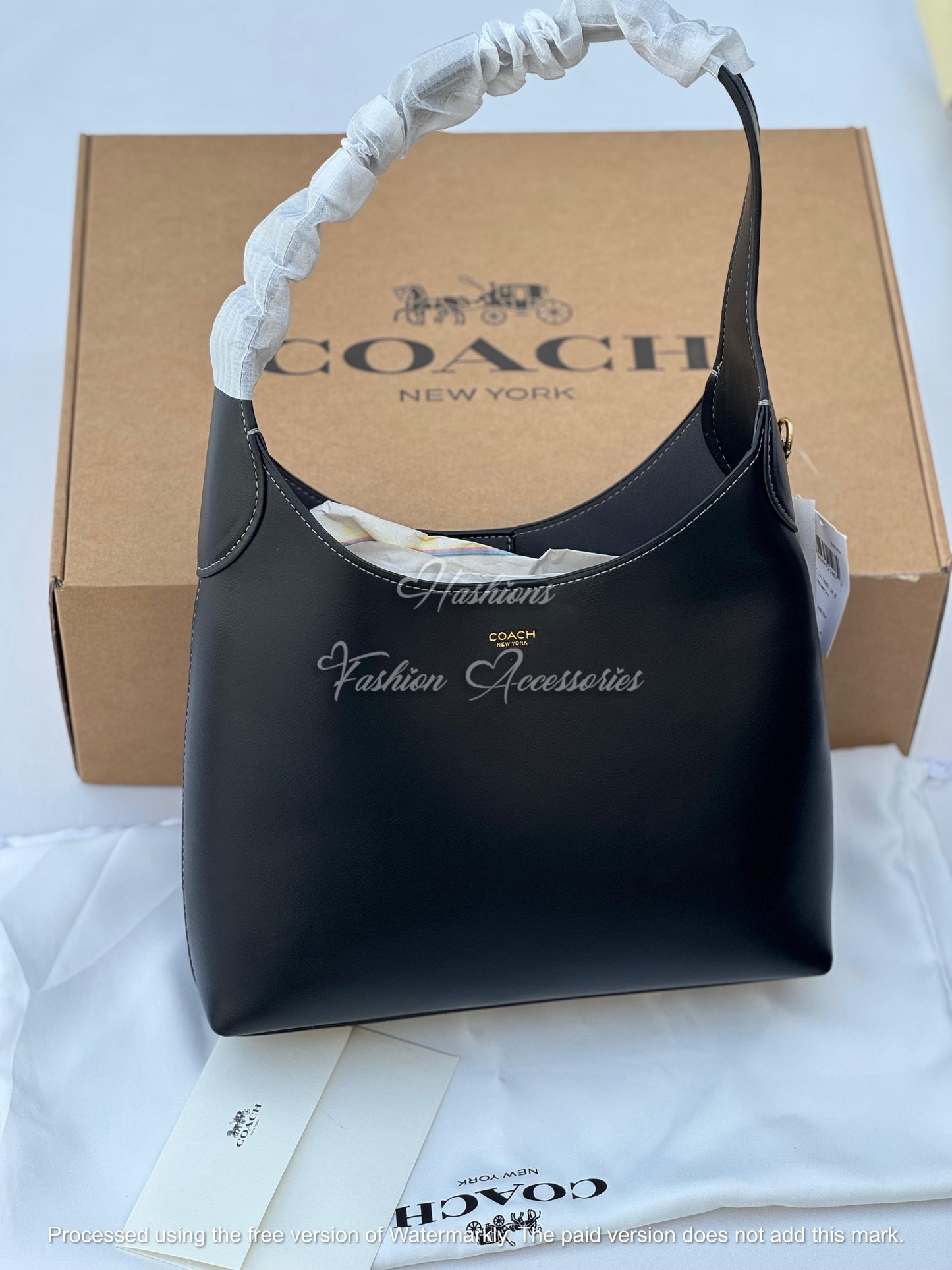 Minimalist Leather Hobo Bag