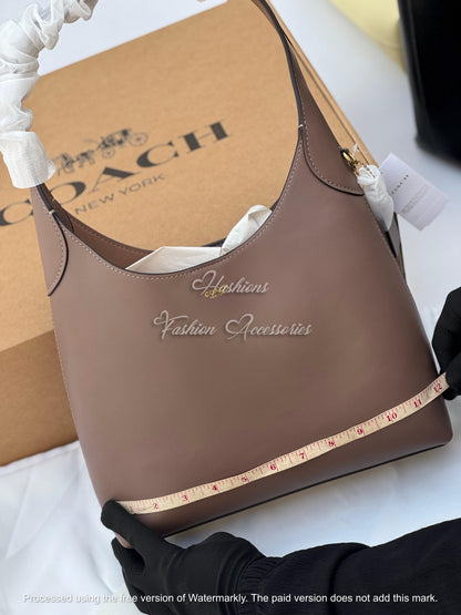 Minimalist Leather Hobo Bag