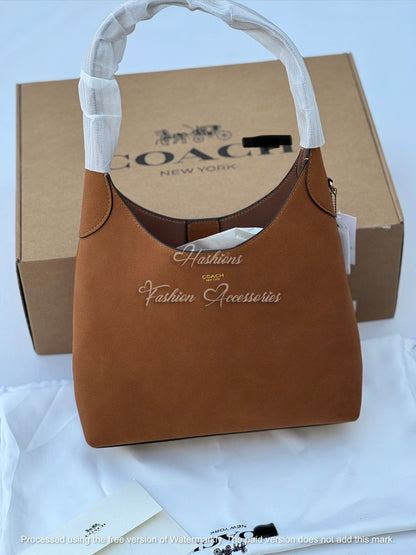 Minimalist Suede Shoulder Bag