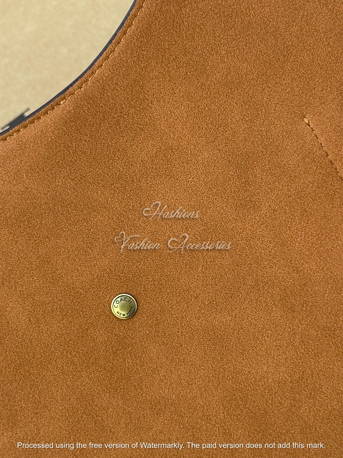 Minimalist Suede Shoulder Bag