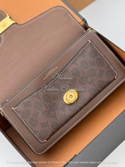 Signature Flap Shoulder Bag
