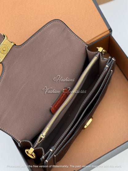 Signature Flap Shoulder Bag