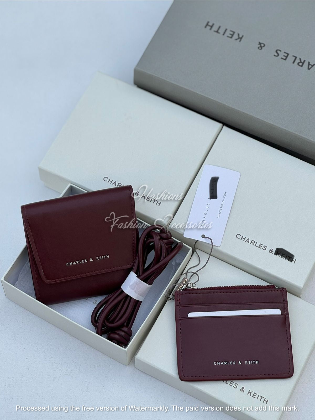 2-in-1 Leather Card Holder & Mini Wallet Set