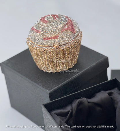 Cupcake Crystal Clutch