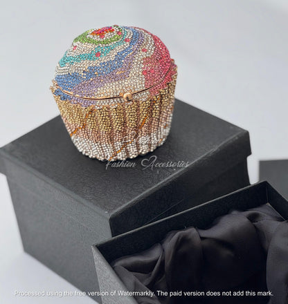 Cupcake Crystal Clutch