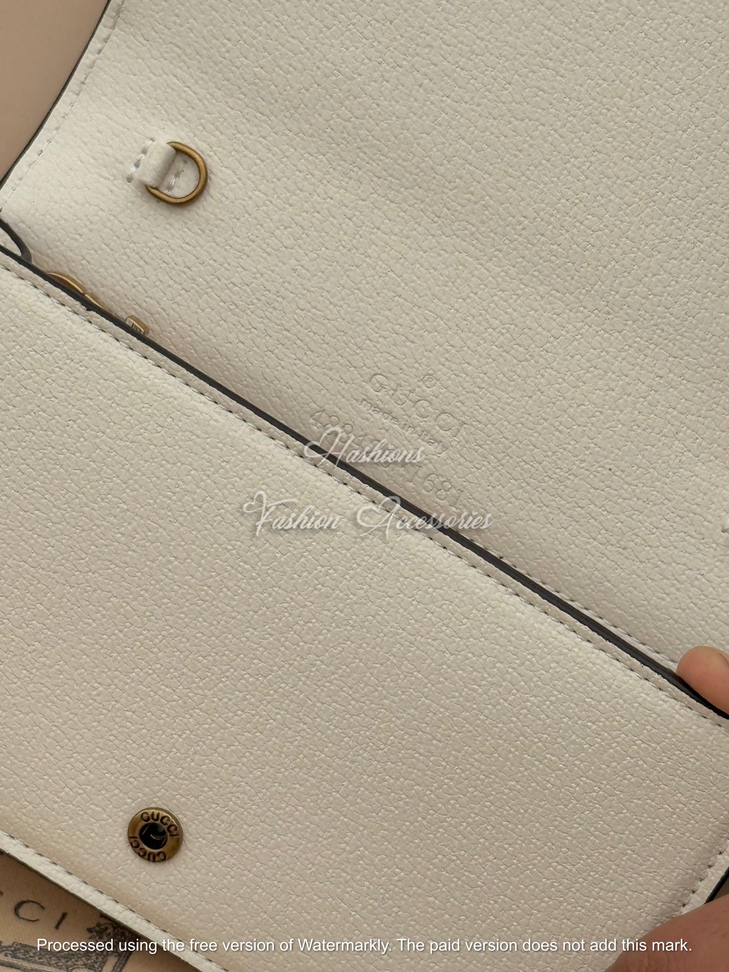 Bamboo Leather Chain Wallet | Minimalist Crossbody Bag