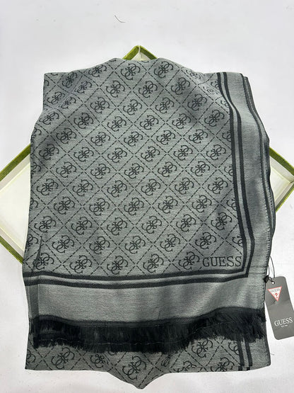 Monogram Jacquard Pashmina Scarf
