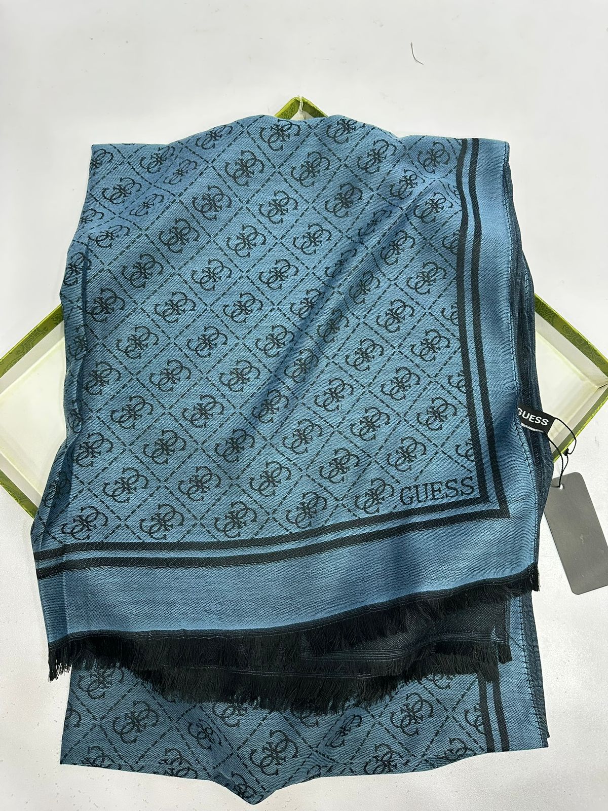 Monogram Jacquard Pashmina Scarf