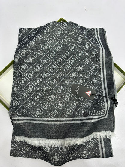 Monogram Jacquard Pashmina Scarf