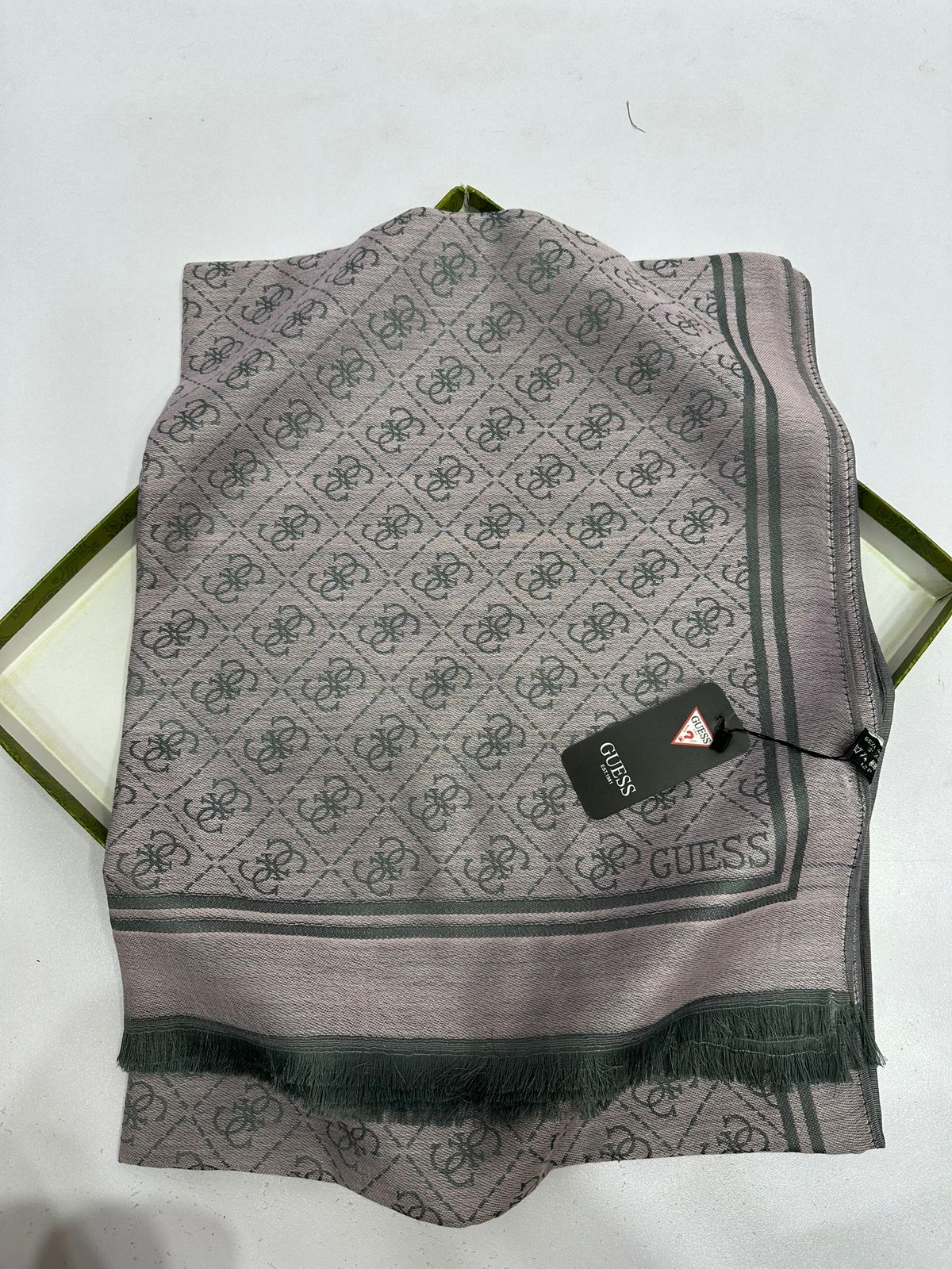 Monogram Jacquard Pashmina Scarf