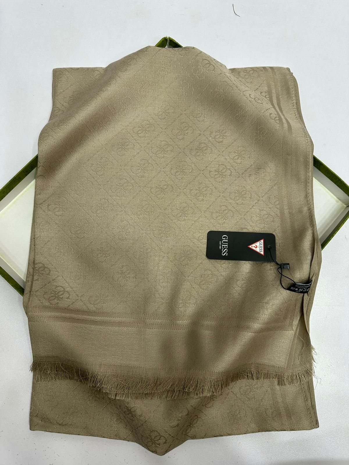 Monogram Jacquard Pashmina Scarf