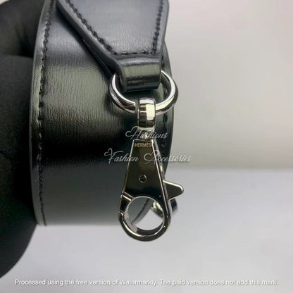 Studded Leather Top Handle Bag