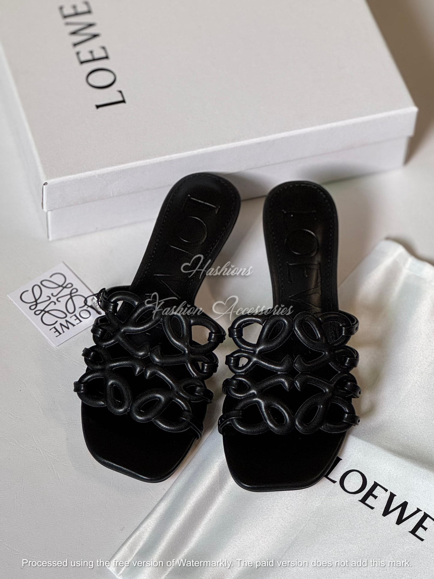 Cutout Leather Kitten Heels