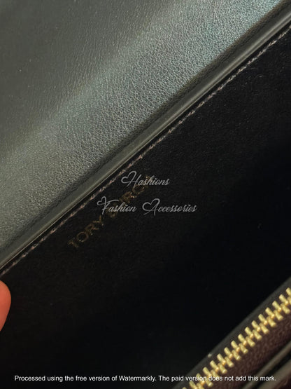 Croc-Embossed Chain Shoulder Bag