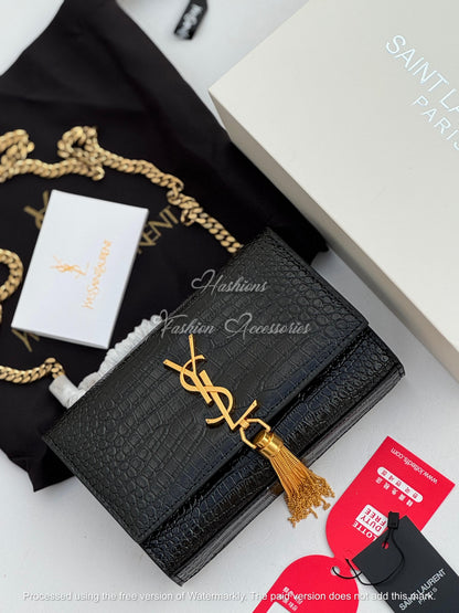 Tassel Chain Flap Bag
