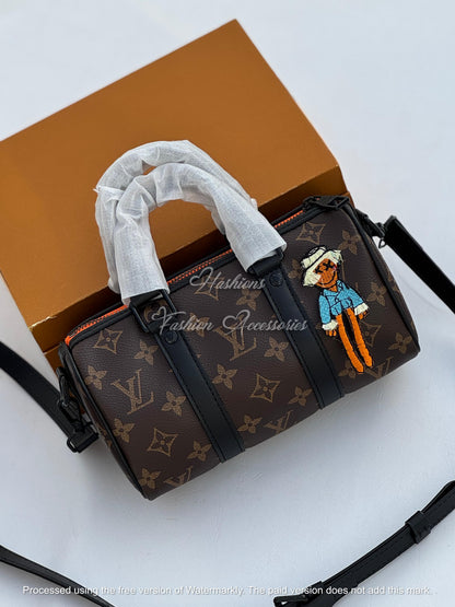 Mini Monogram Barrel Crossbody Bag