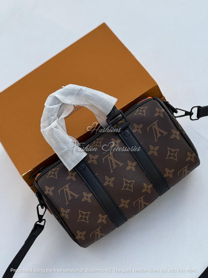 Mini Monogram Barrel Crossbody Bag