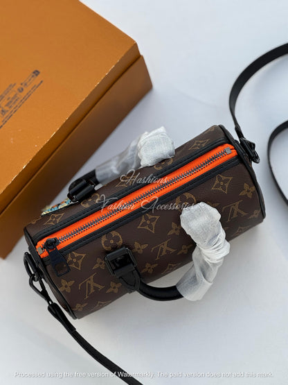 Mini Monogram Barrel Crossbody Bag